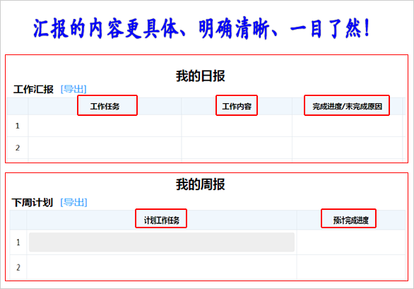 工作日报管理系统-月报